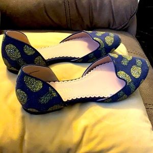 Restricted canvas Slip-ons